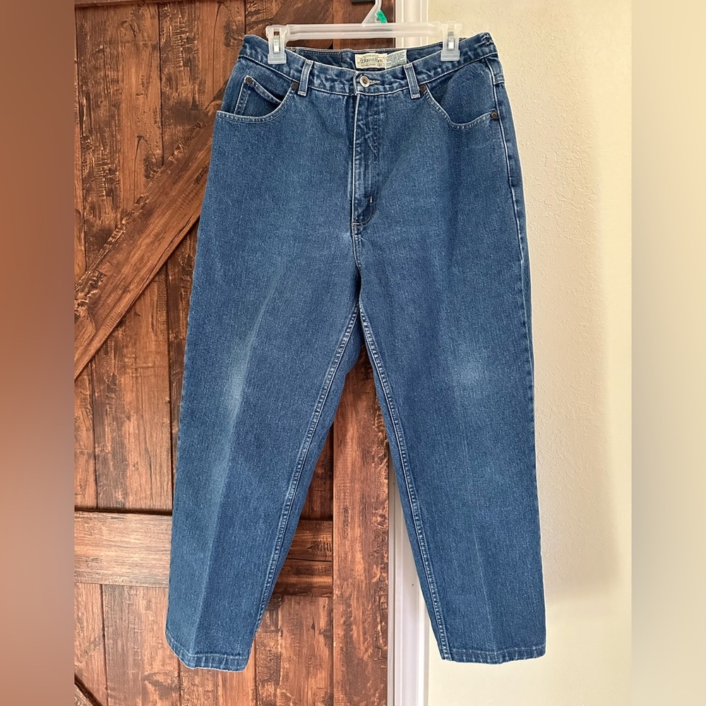 Vintage St. John's Bay Light Blue Moms Denim Jeans. 100% Cotton. Size 14